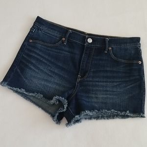 A & F High Waisted Denim Shorts 29